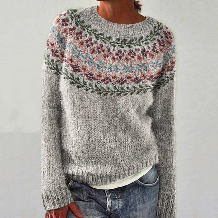 Ladies knitted winter jumper