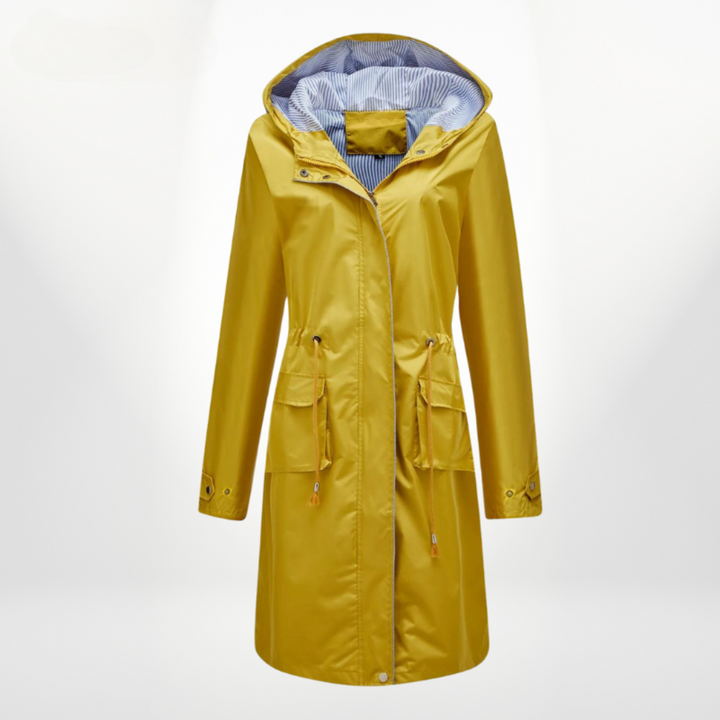 Women's stylish waterproof trenchcoat