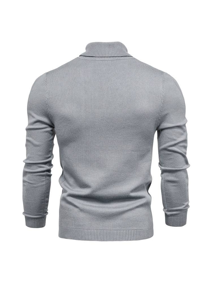 Men's Winter Turtleneck Sweater