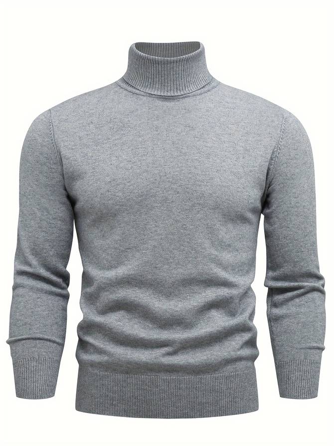 Casual Knitted Turtleneck for Men