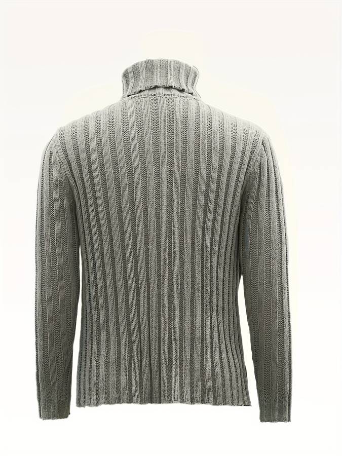 Casual turtleneck sweater for men