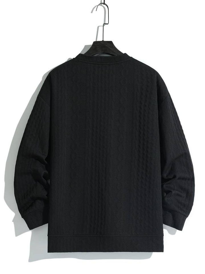 Versatile winter jumper for men