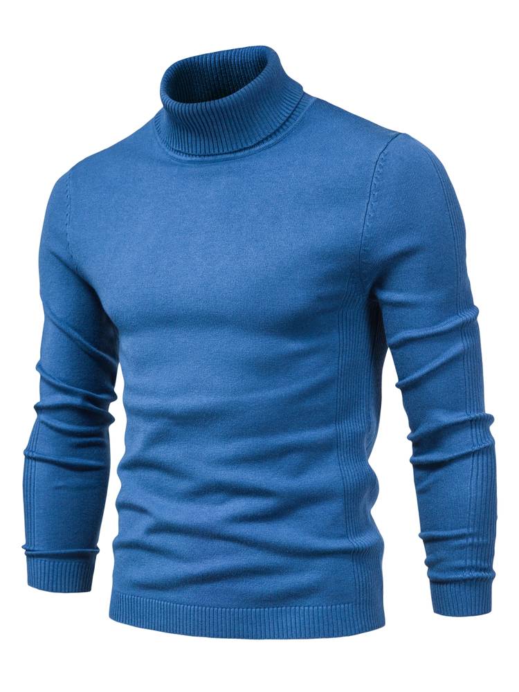 Men's Winter Turtleneck Sweater