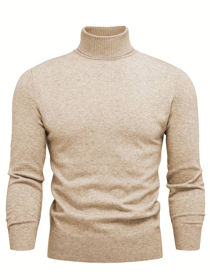 Casual Knitted Turtleneck for Men