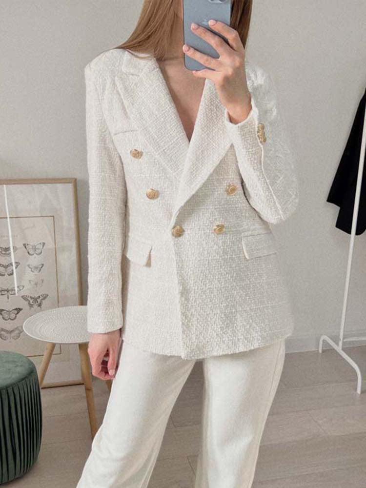 Double-Breasted Blazer for Women