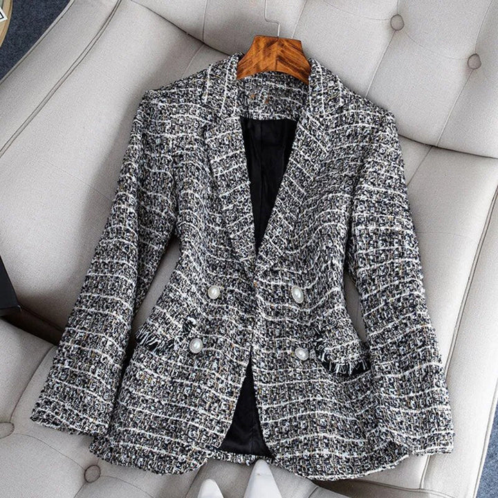 Elegant Tweed Blazer for Women