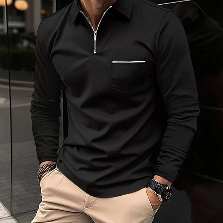 Men's Polo with Long Sleeves