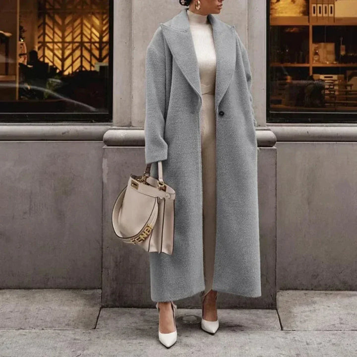 Women's long sleeve trench coat