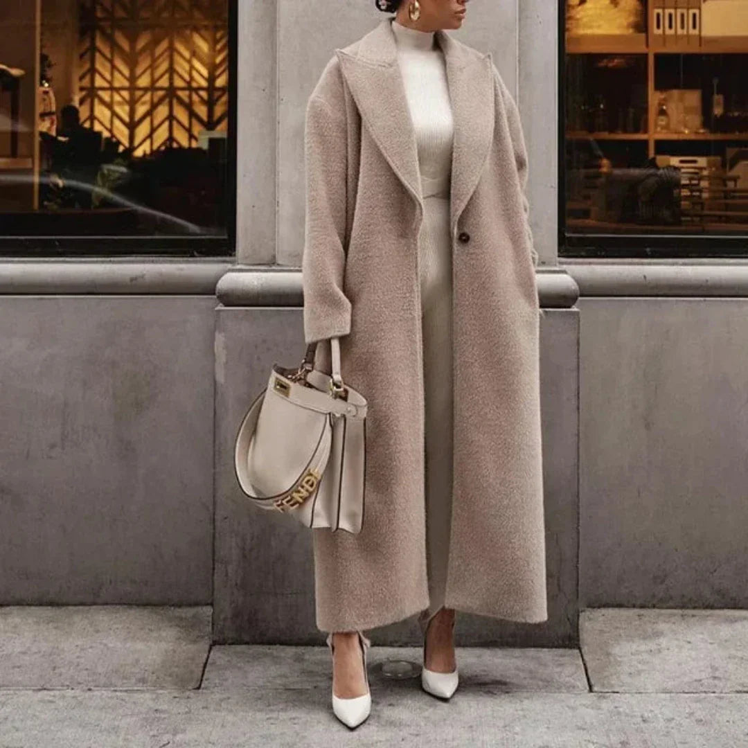 Women's long sleeve trench coat