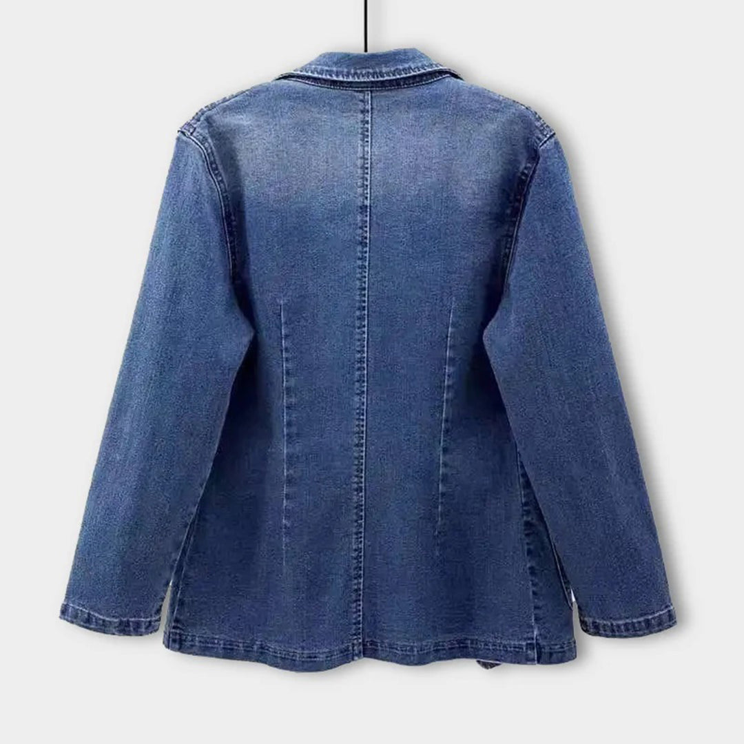 Women's Fashionable Denim Blazer