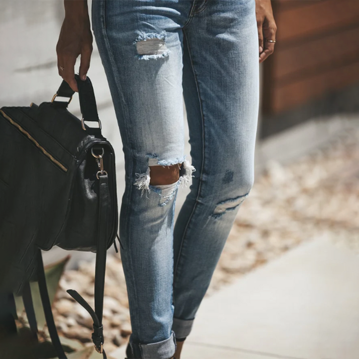 Torn jeans for women