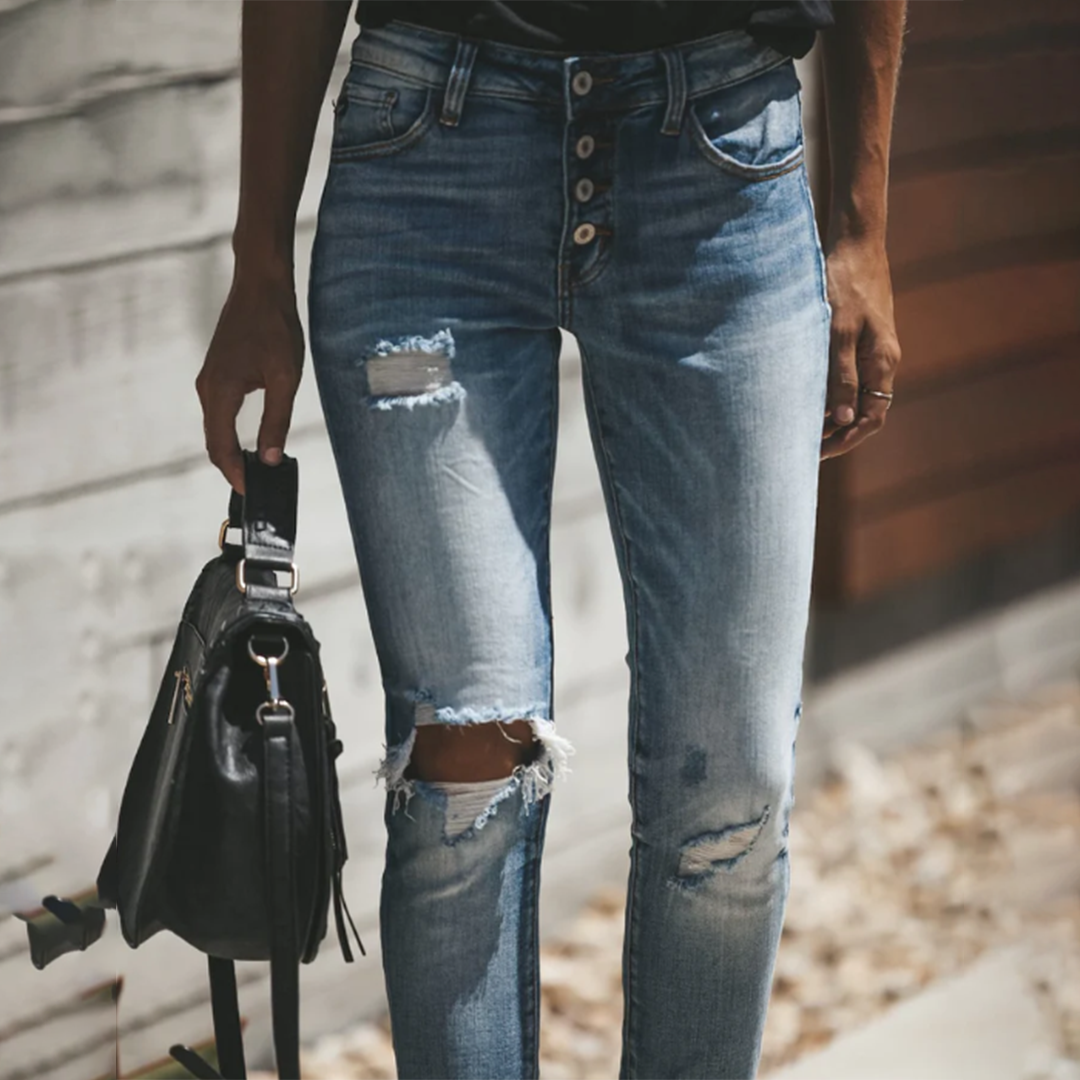 Torn jeans for women