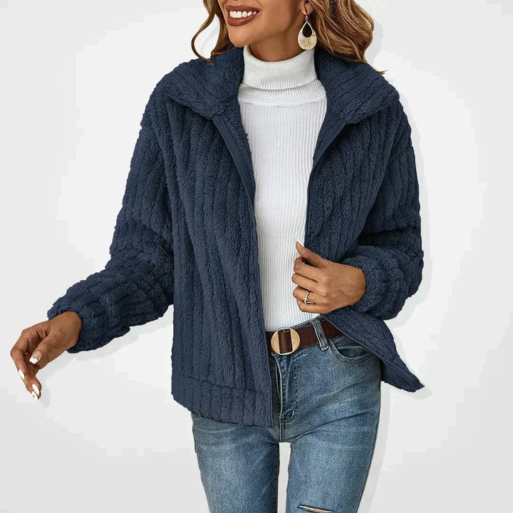 Women's Casual Plush cardigan