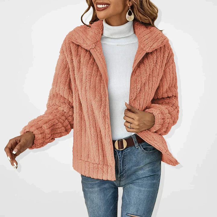 Women's Casual Plush cardigan