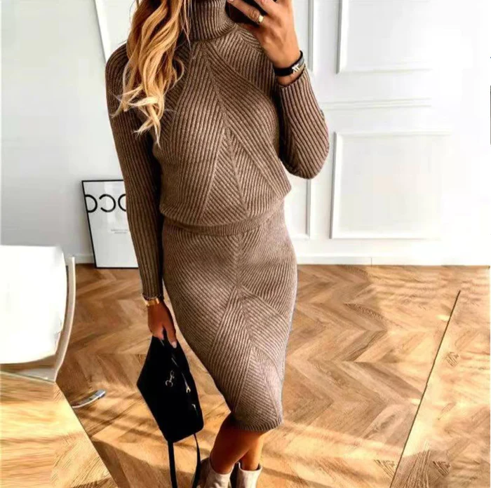 cosy jumper knit dress for women