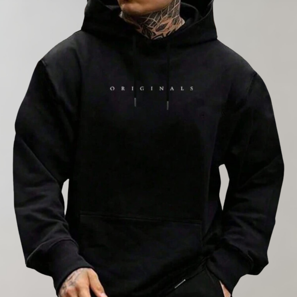 Oversized men's hoodie