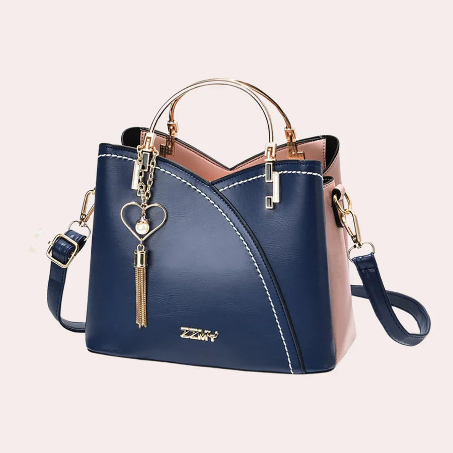 Stylish two-tone women's bag