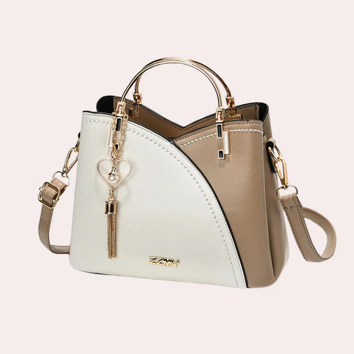 Stylish two-tone women's bag