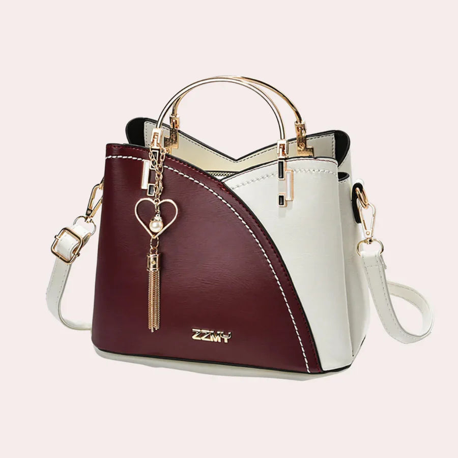 Stylish two-tone women's bag