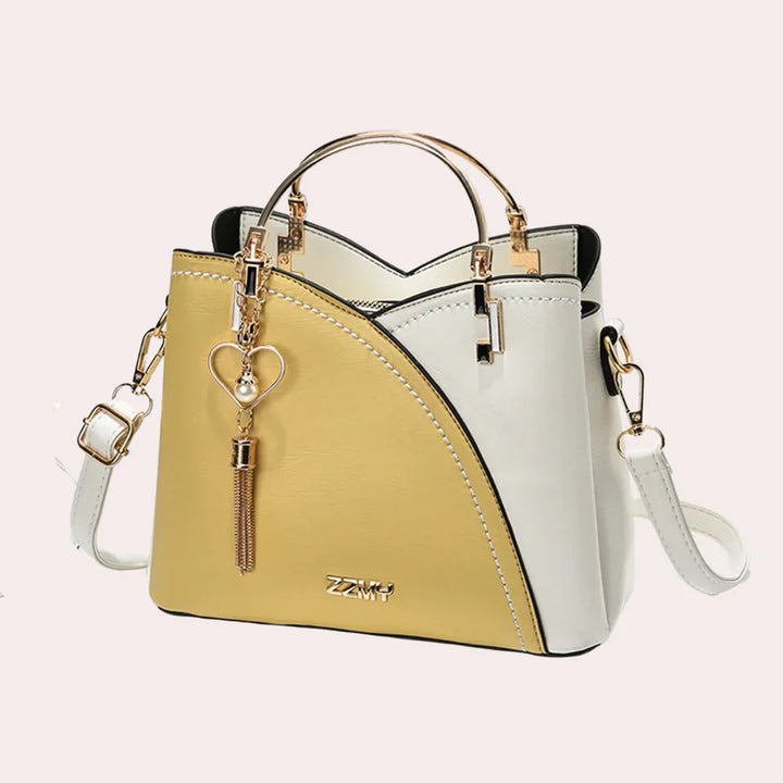 Stylish two-tone women's bag