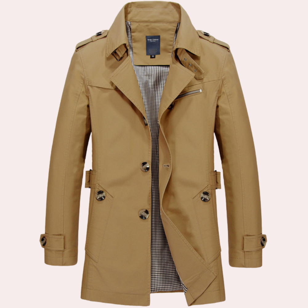 Stylish trench coat for men