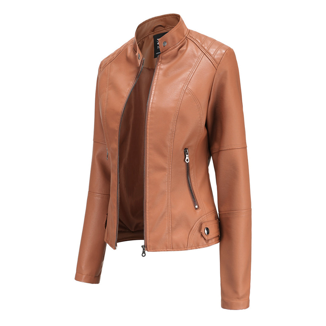 Timeless Leather Jacket for Women