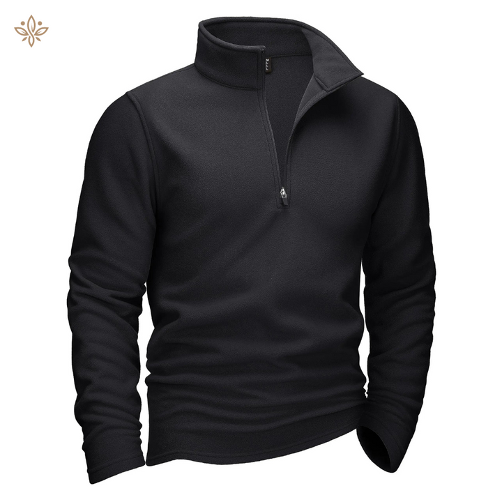 Men's zip-up jumper