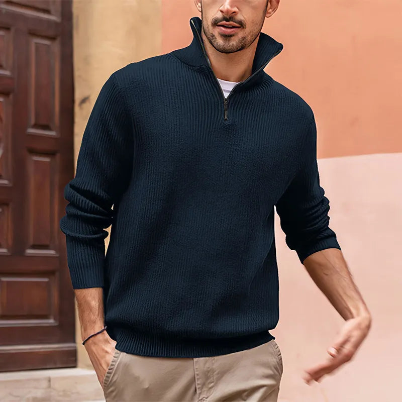 Casual knitted jumper for men