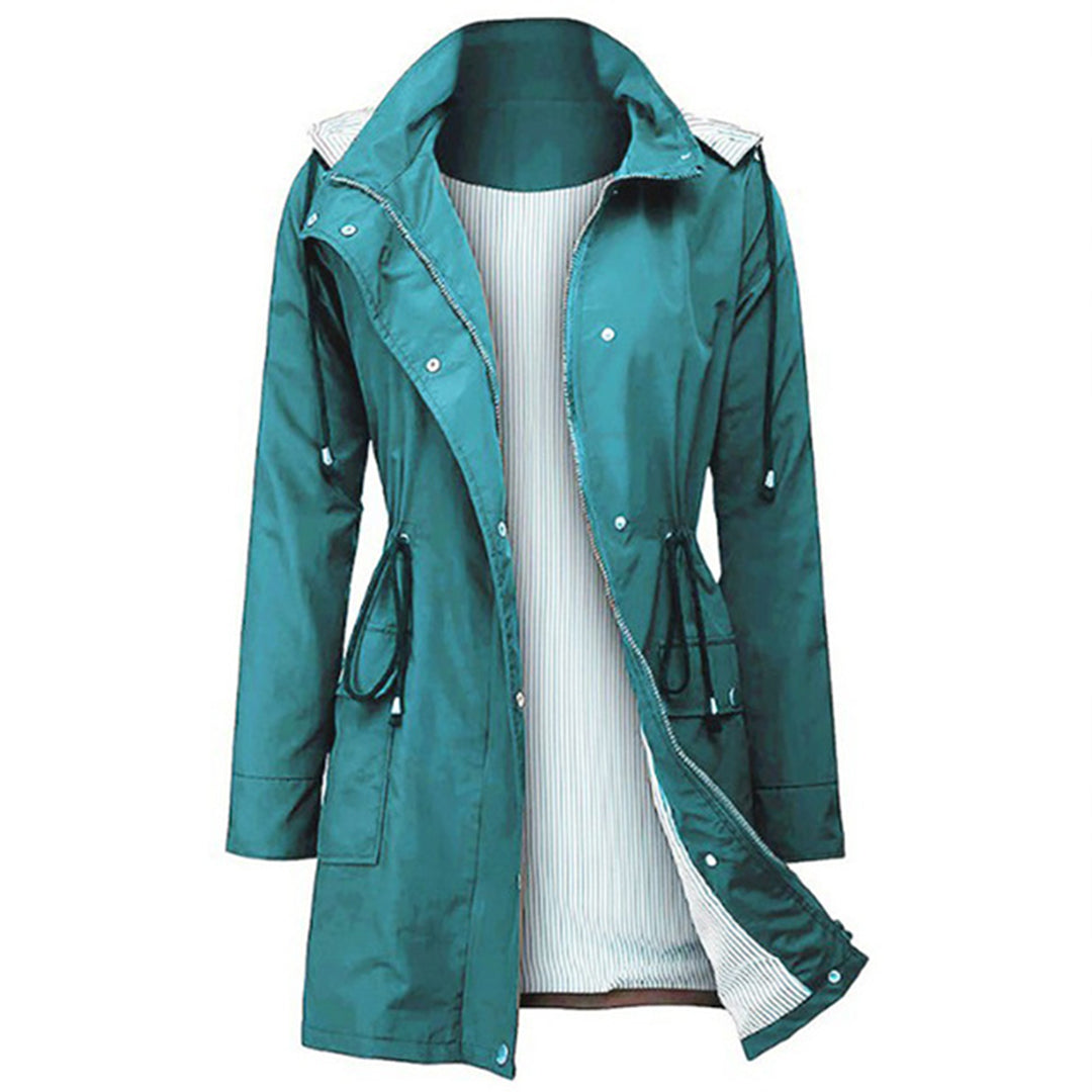 Stylish women's waterproof jacket