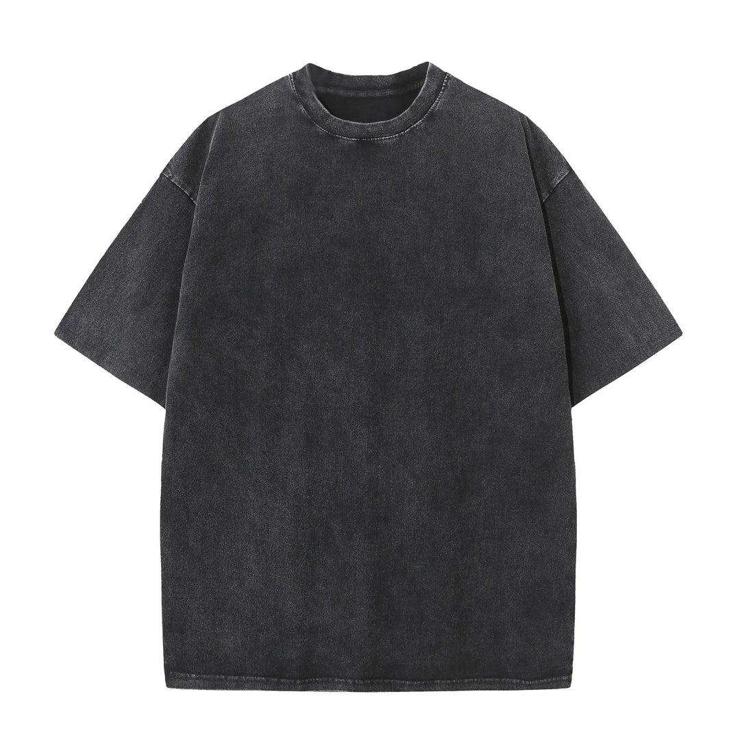 Oversized men's washed shirt