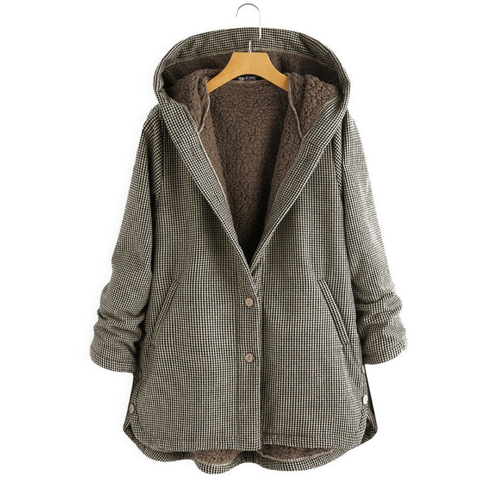 Elegant and comfortable hooded jacket for women