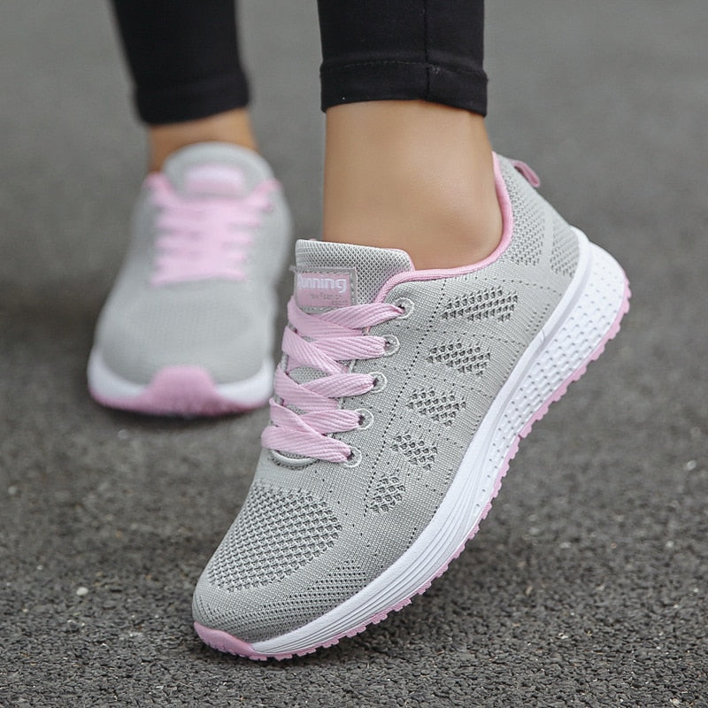 Supportive sports shoes for women