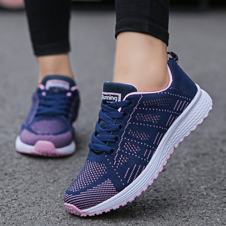 Supportive sports shoes for women