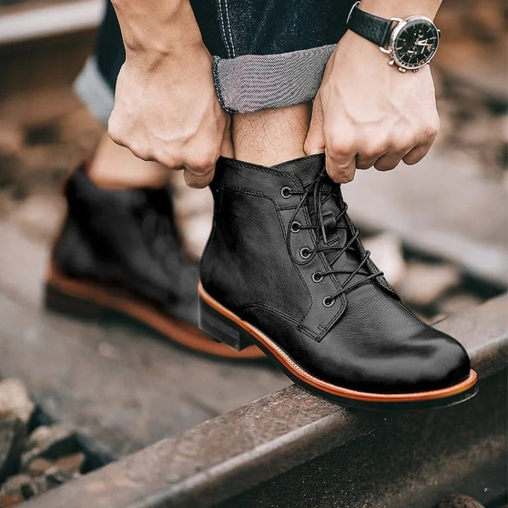 Modern winter boots for men