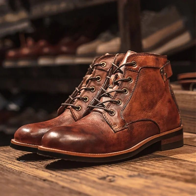 Modern winter boots for men