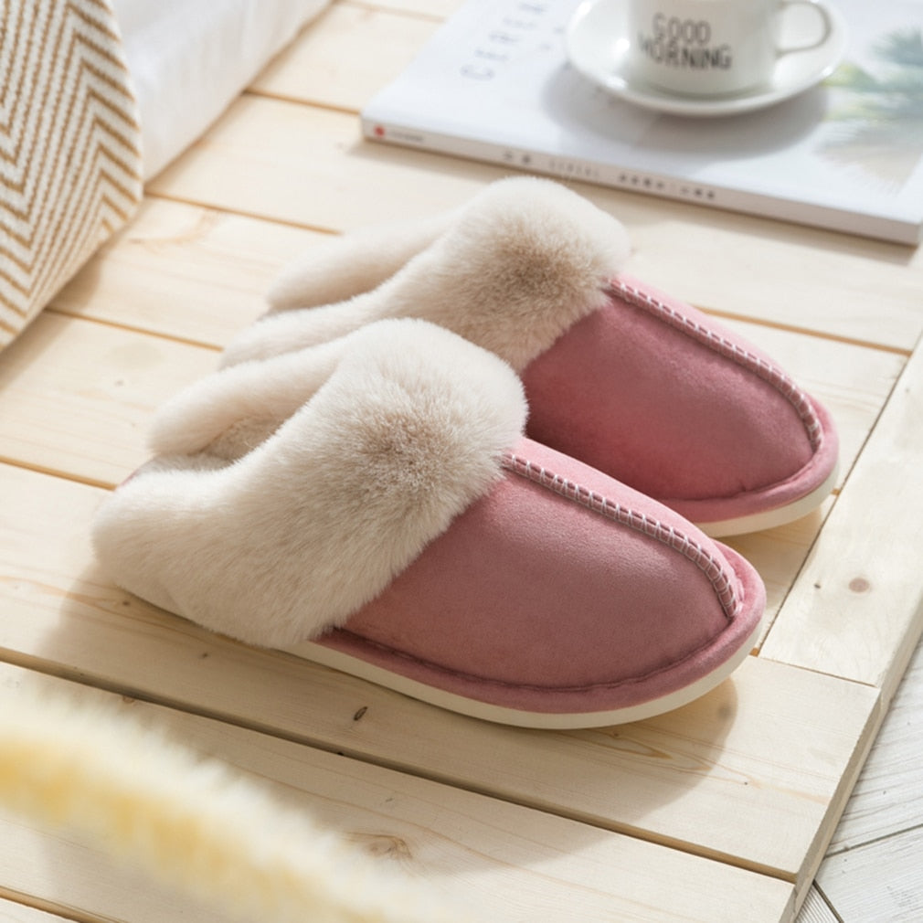 Soft Women's winter indoor slippers