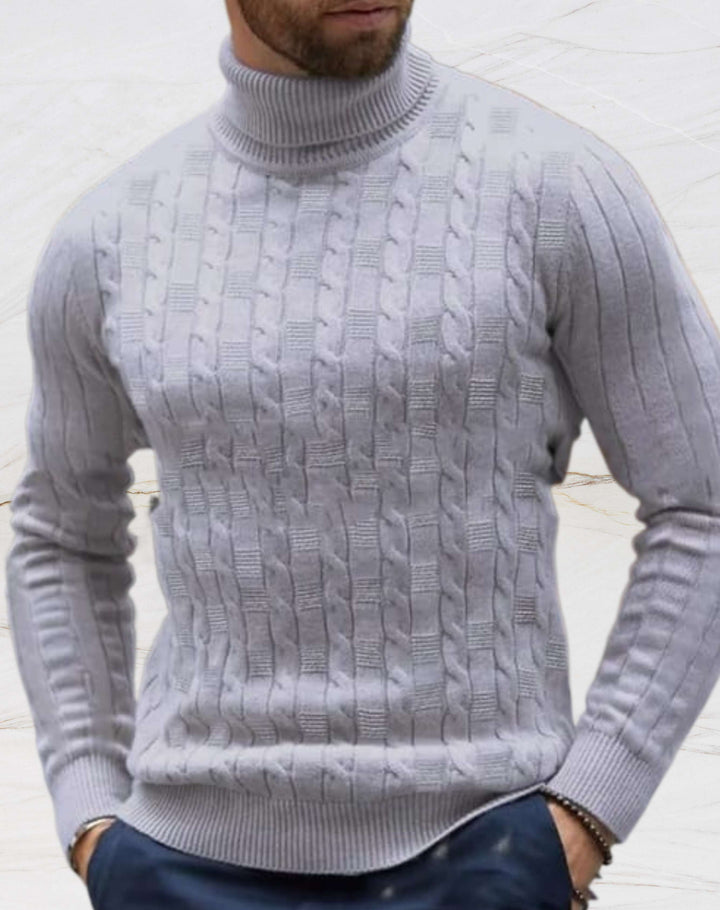 Slim-Fit Turtleneck for Men