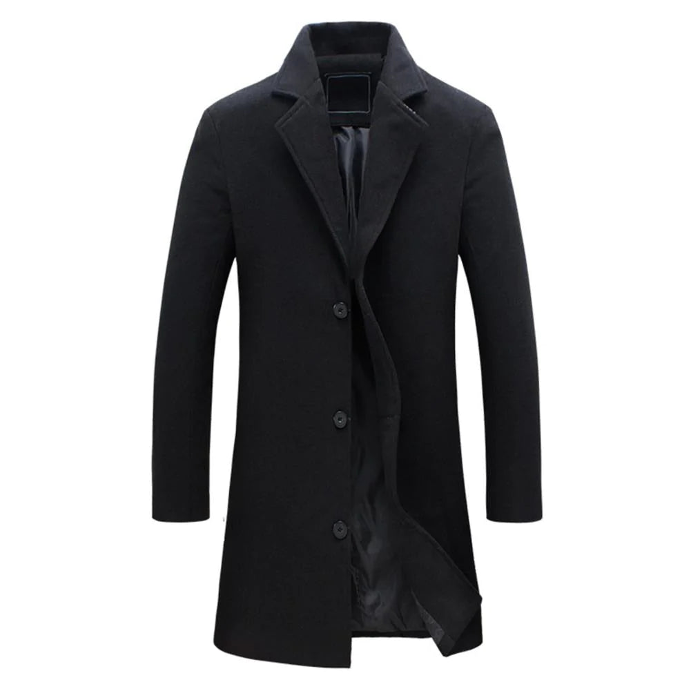 Men's long stylish coat