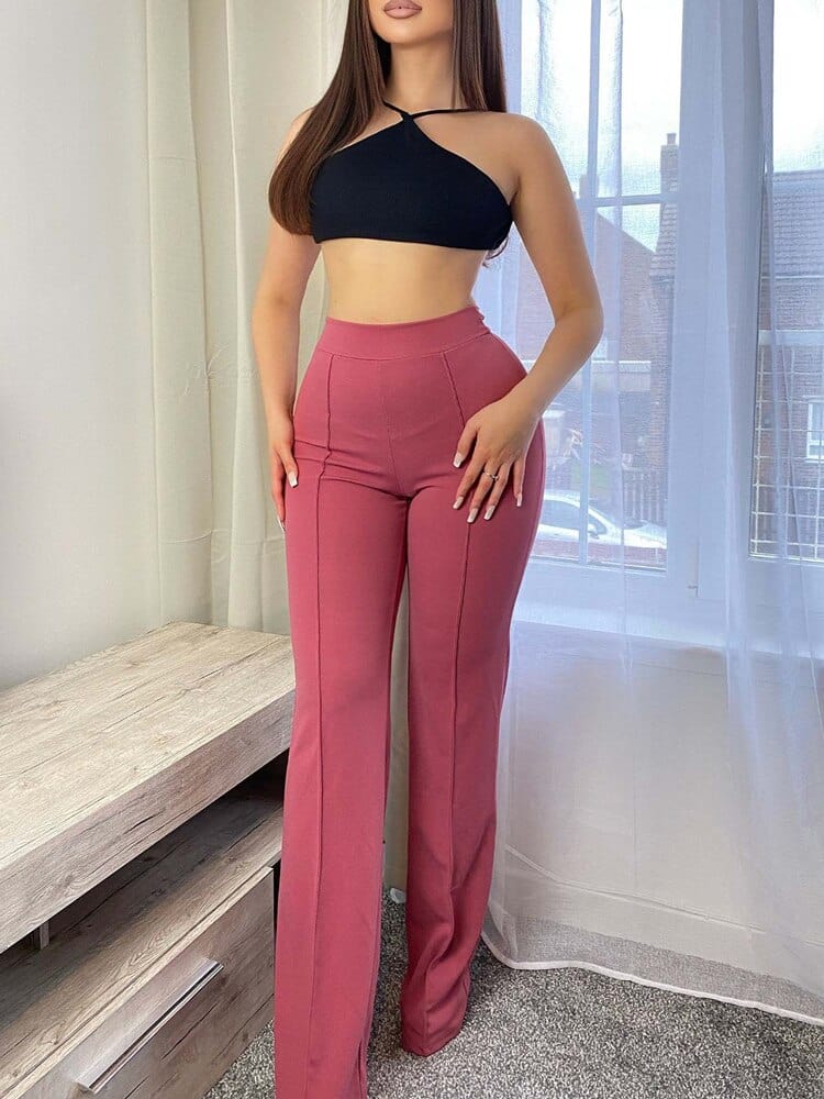 Women's High Waist Flared pants