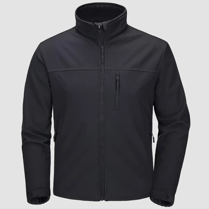 Winter jacket with zipper pockets