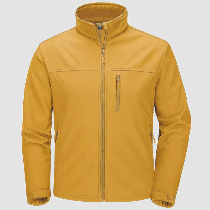 Winter jacket with zipper pockets