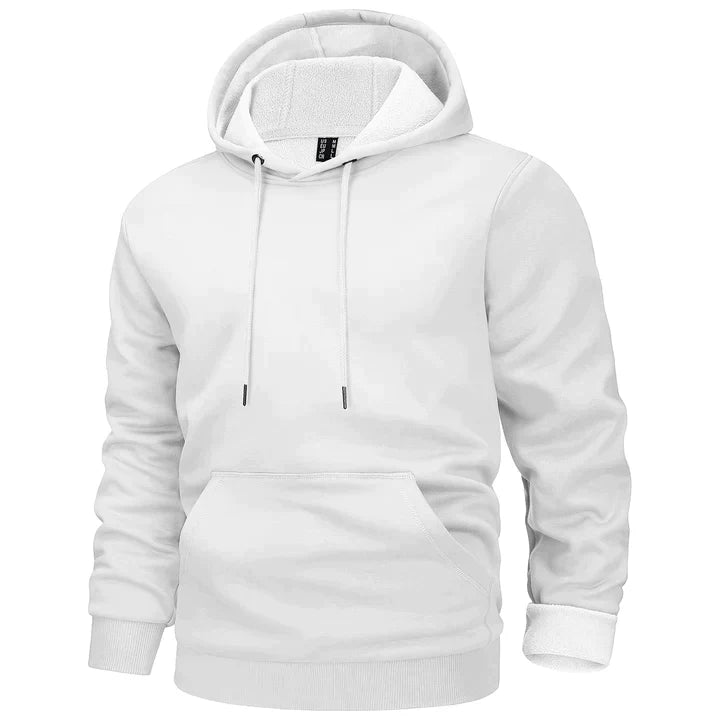 Warm hooded jumper for men