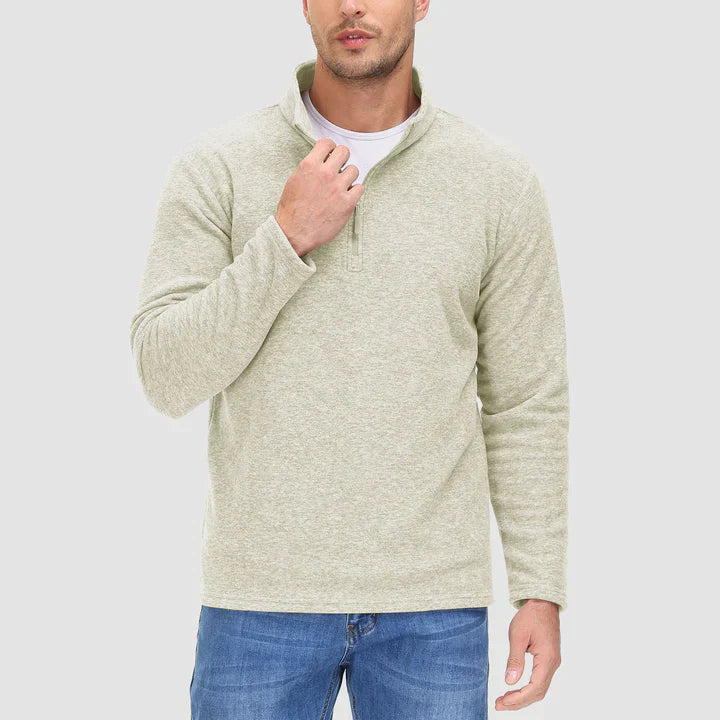 Men's quarter-zip jumper