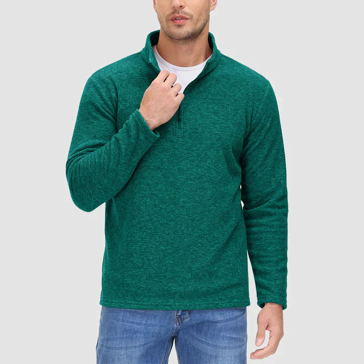 Men's quarter-zip jumper