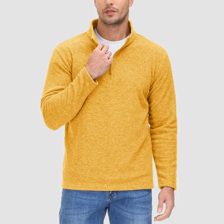 Men's quarter-zip jumper