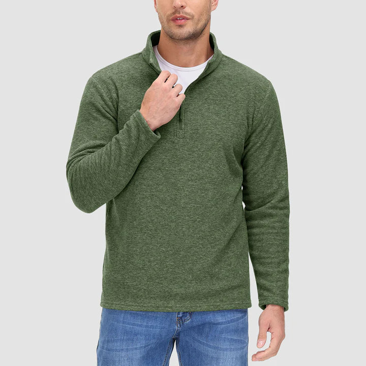 Men's quarter-zip jumper