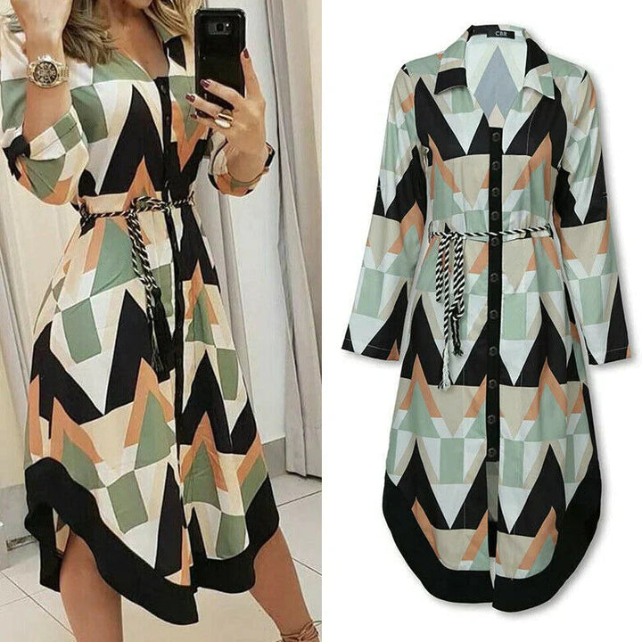 Elegant Women's Dress with Beautiful Pattern