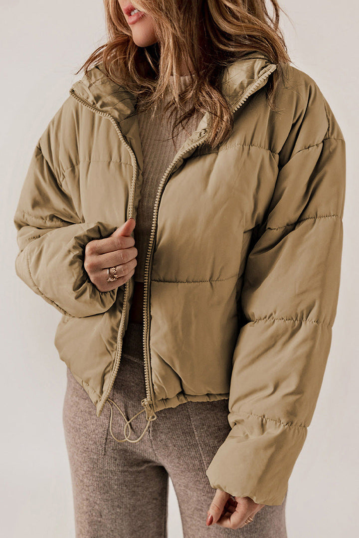 Women's puffer winter jacket