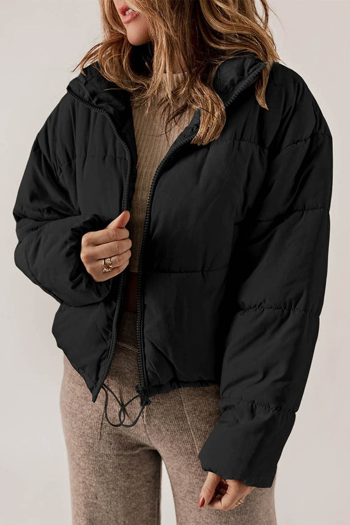 Women's puffer winter jacket