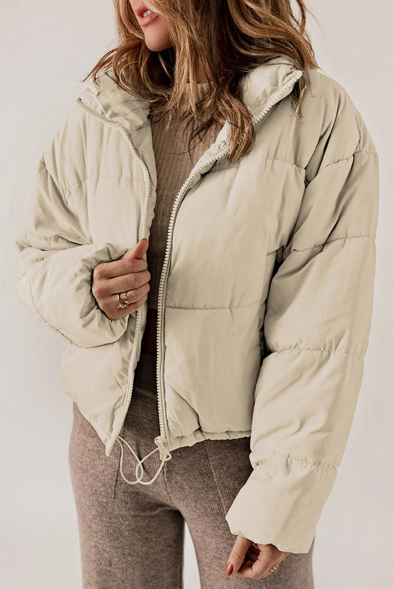 Women's puffer winter jacket